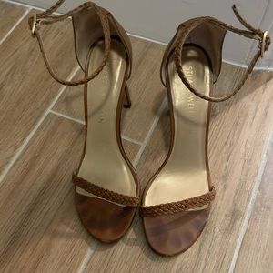 Stuart Weitzman Braided Heels size 7M